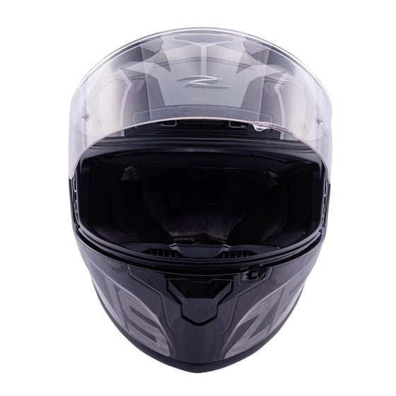 Zeus ZS-826 Pearl Black Silver BK3 Kapalı Kask (Pinlock Dahil)