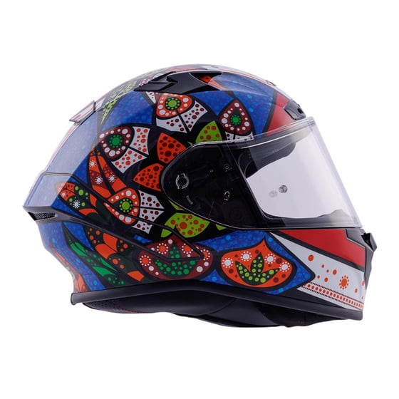 Zeus ZS-826 Pearl Black Blue BK6 Kapalı Kask