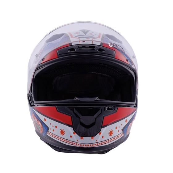 Zeus ZS-826 Pearl Black Blue BK6 Kapalı Kask