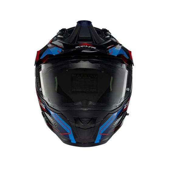 Zeus ZS-913 BK19P Black Red Blue Kapalı Kask