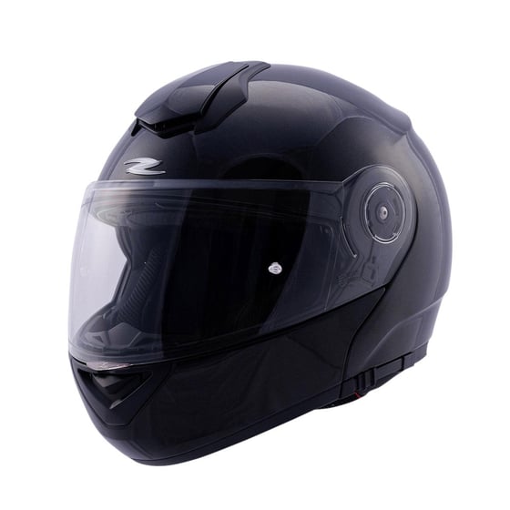 Zeus ZS-3050 Pearl Black Çene Açılır Kask (Pinlock Dahil) 