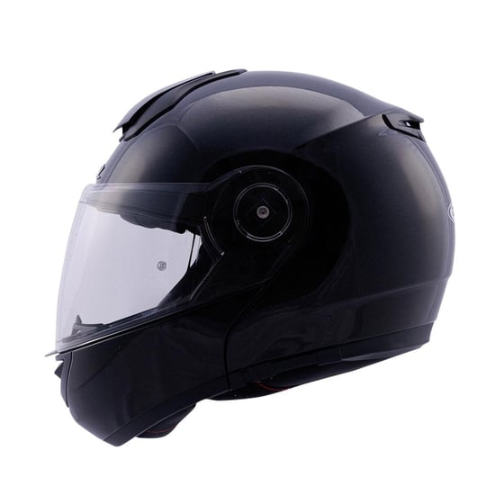 Zeus ZS-3050 Pearl Black Çene Açılır Kask (Pinlock Dahil) 