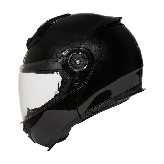 Zeus ZS-3050DA BE7 Pearl Black Çene Açılır Kask