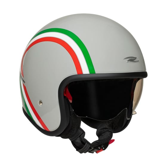 Zeus ZS-389 E20 Cool Gray İtalian Color Scheme Açık Kask