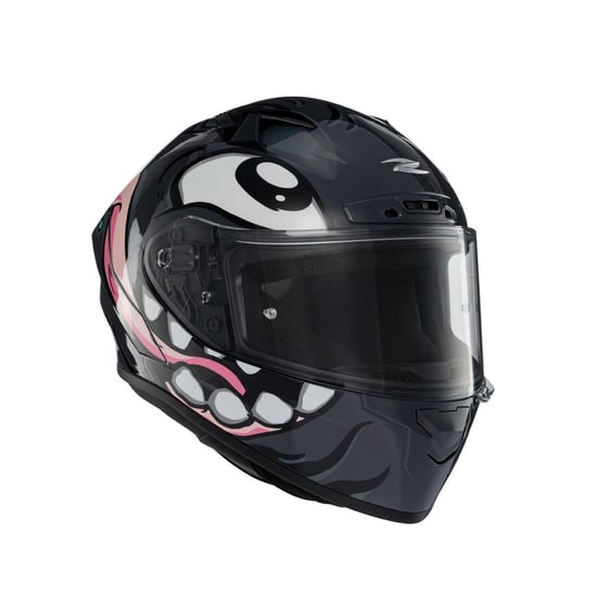 Zeus ZS-826 BK12 Gray Kapalı Kask (Pinlock Dahil)