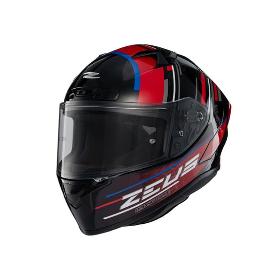 Zeus ZS-826 BK15 Red Kapalı Kask ( Pinlock Dahil)