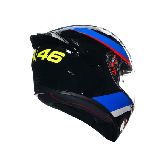 AGV K1s VR46 SKYRACING アジアンフィットLサイズ Agv K1 Replica VR46 Sky Racing Team Black Red Kapalı Kask