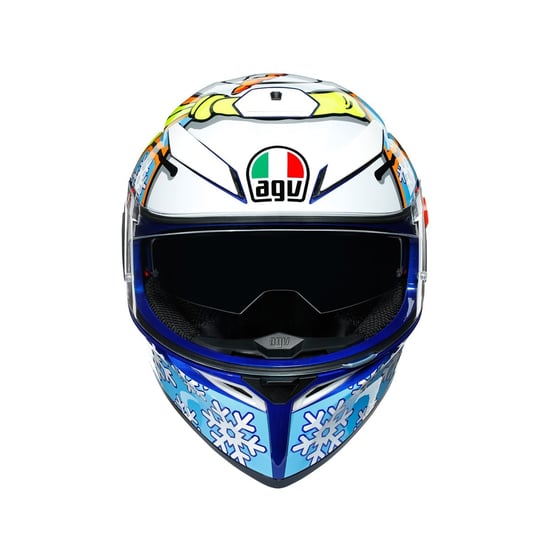 Agv K3 SV Top Plk Rossi Winter Test 2016 Kapalı Kask