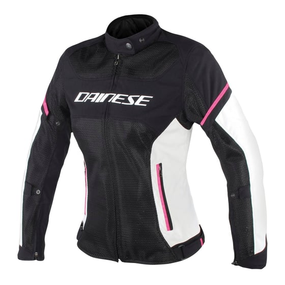 DAINESE AIR-FRAME D1 LADY TEKSTİL MONT BLACK VAPOROUS GREY FUCHSIA