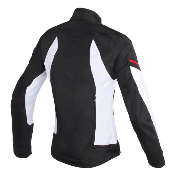 DAINESE D-FRAME LADY TEKSTİL MONT BLACK WHITE RED FLUO