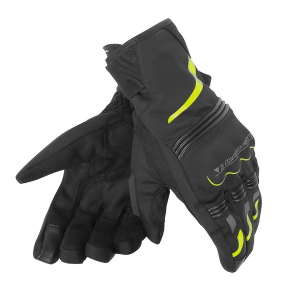 DAINESE TEMPEST UNISEX D-DRY SHORT ELDİVEN BLACK YELLOW FLUO