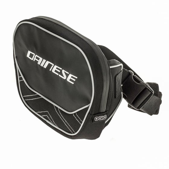 DAINESE/WAIST BAG STEALTH BLACK 