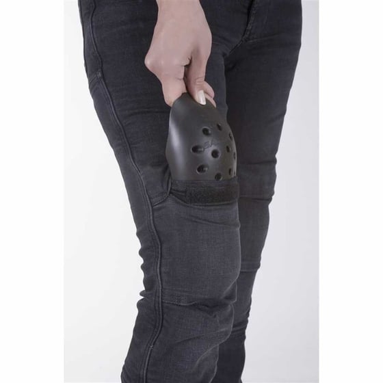 MOTOBIKE JEANS PNT/2002 BAYAN COMMON SİYAH DÜZ 34