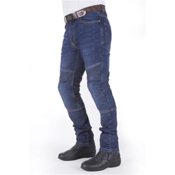 MOTOBIKE JEANS PNT/6005 DİZ KÖRÜKLÜ LACİVERT-30