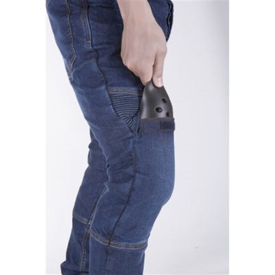 MOTOBIKE JEANS PNT/6005 DİZ KÖRÜKLÜ LACİVERT-30