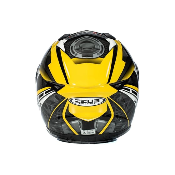 Zeus ZS-811A AL41 Yellow White Kapalı Kask