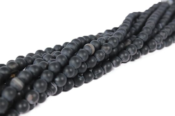 Akik Taşı Doğal Taş Dizisi 8 mm