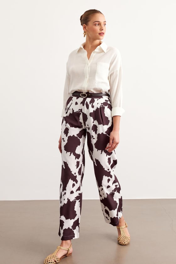 P28-3524-DESENLİ-LLEVUREAlt GiyimBenek Desenli Pantolon DESENLİ