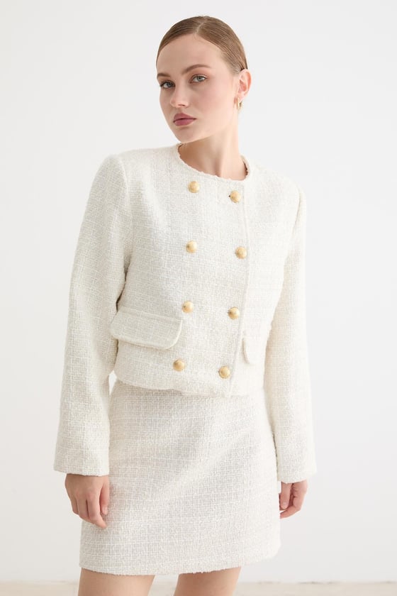 E28-6228-EKRU-LLEVUREAlt GiyimKadın Fermuarlı Mini Etek EKRU