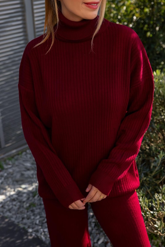 Fitilli Tam Balıkçı Takım - BORDO