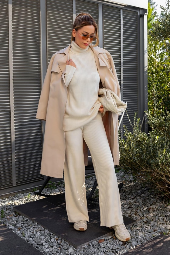 Fitilli Tam Balıkçı Takım - KREM