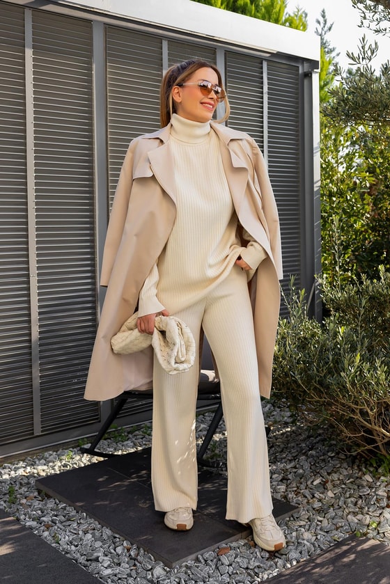 Fitilli Tam Balıkçı Takım - KREM