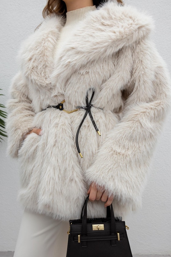 Kemerli Kürk - KREM