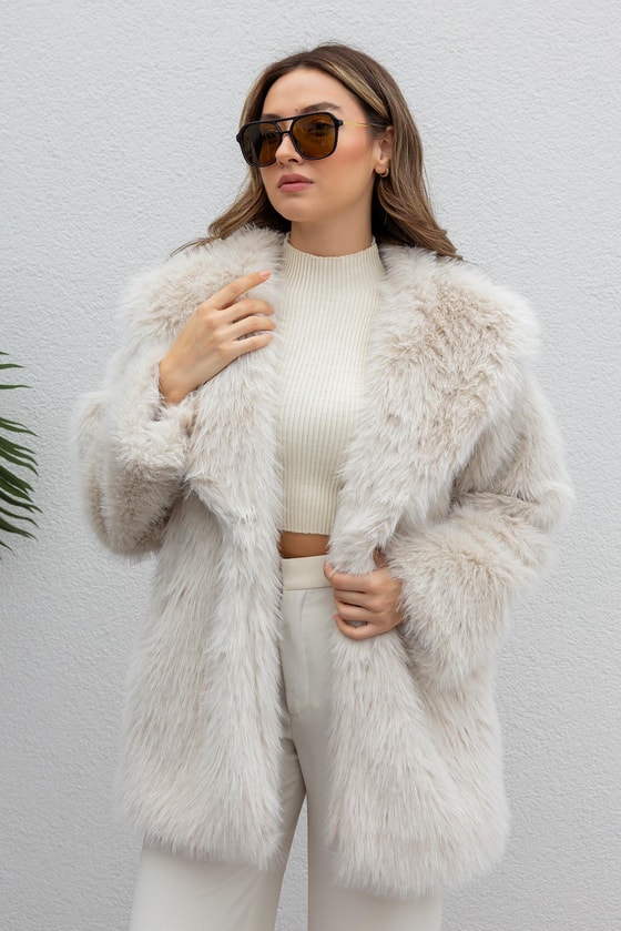 Kemerli Kürk - KREM