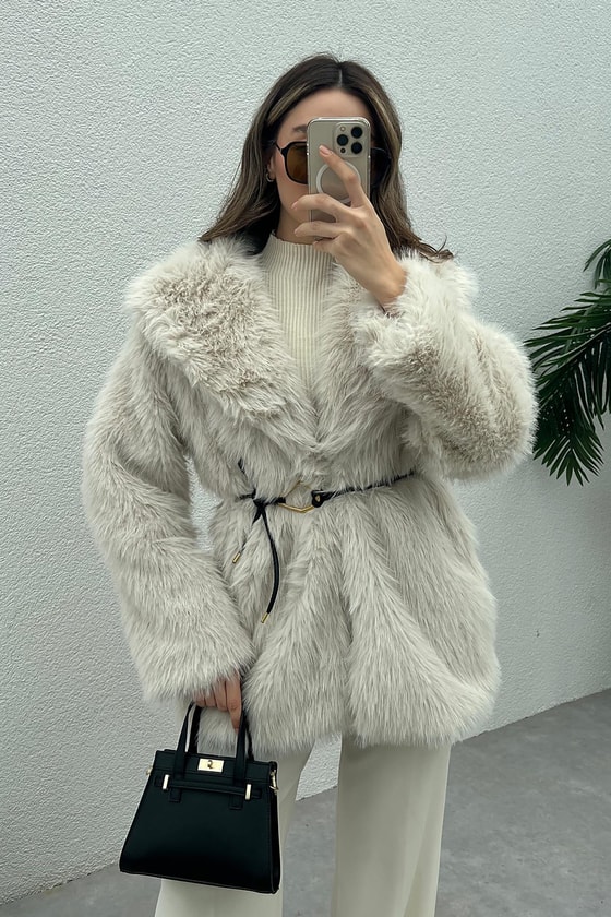 Kemerli Kürk - KREM