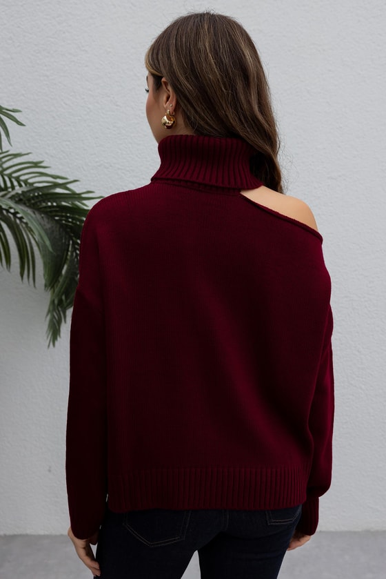 Tek Omuz Balıkçı Kazak - BORDO