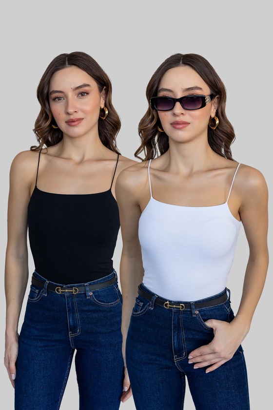 Schwarz Tops