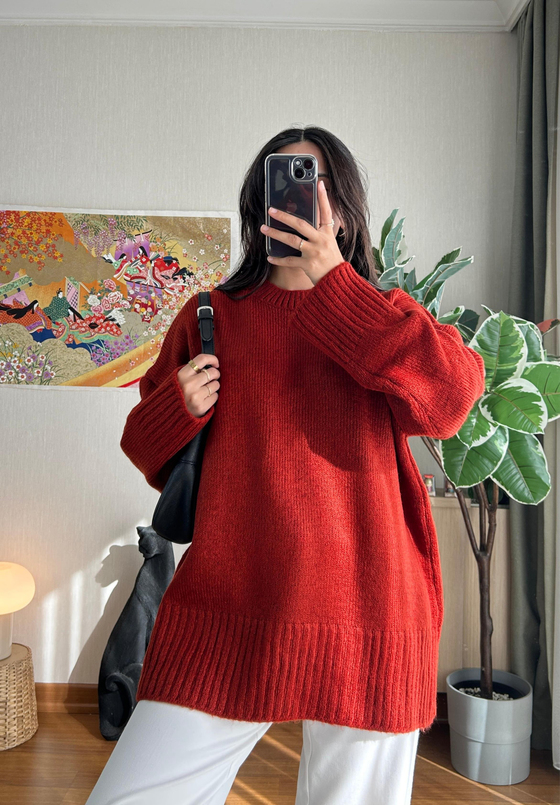 Airi Oversize Vintage Kazak Kiremit