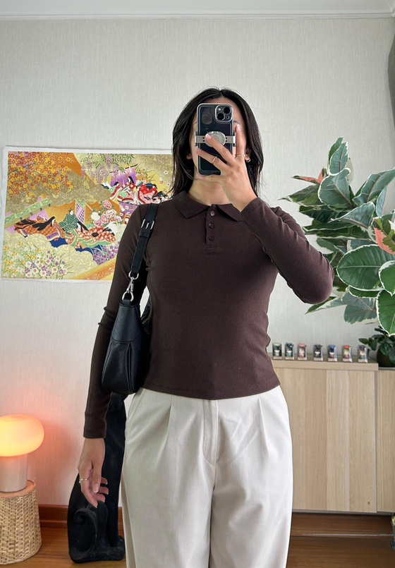 Kiara Polo Yaka Body Kahve