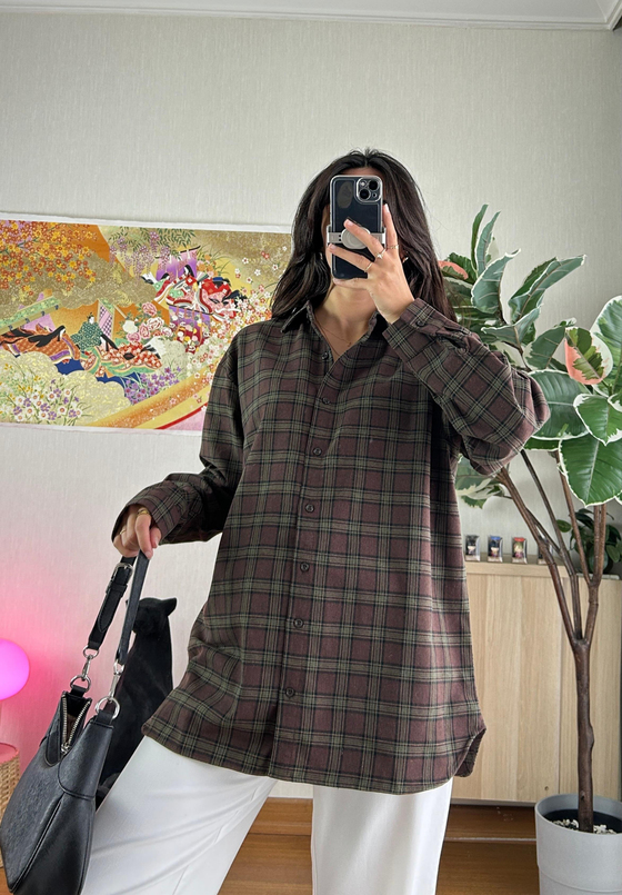 Kimi Oversize Gömlek Haki