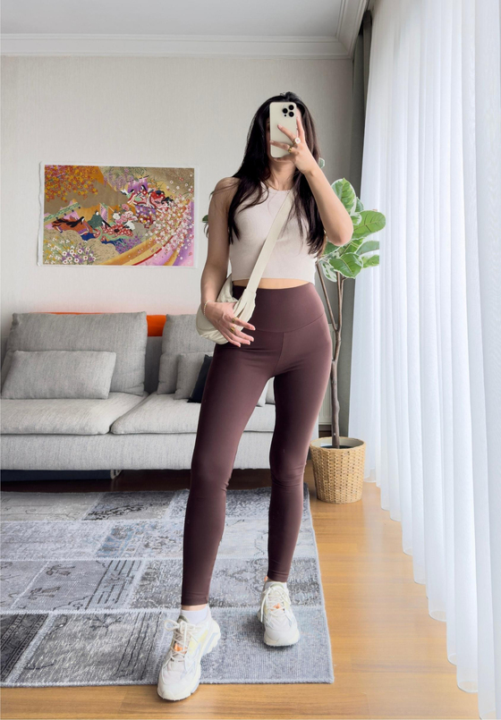Sculpt Fit Yüksek Bel Tayt Kahve