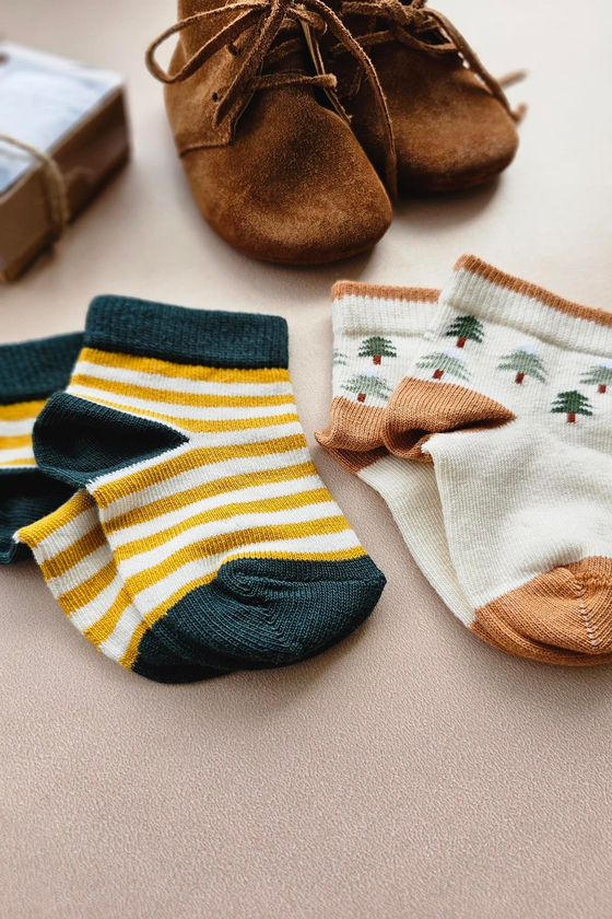 2'Lİ ÇAM ÇORAP SET