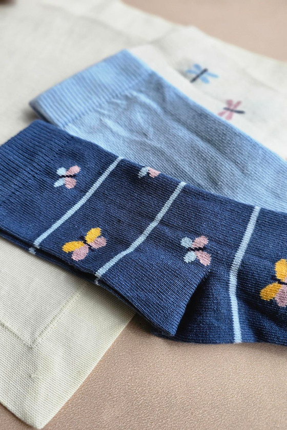 3'LÜBUTTERFLY ÇORAP SET