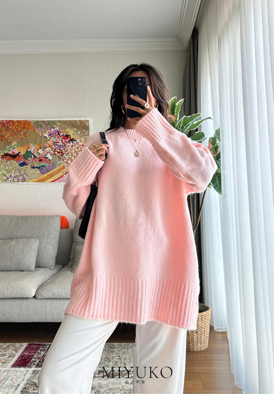 Airi Oversize Vintage Kazak Pudra