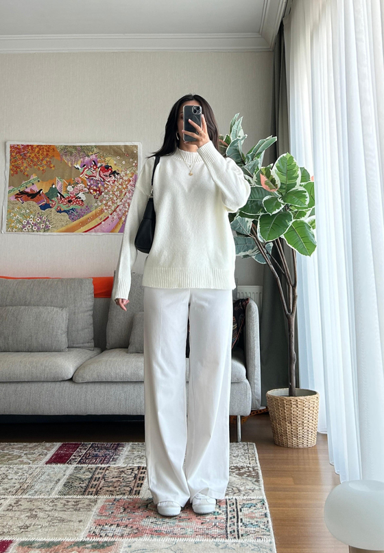 Aisna Pinterest Kazak Beyaz
