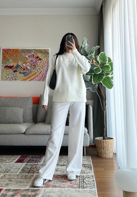 Aisna Pinterest Kazak Beyaz