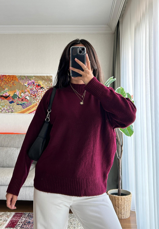 Aisna Pinterest Kazak Bordo