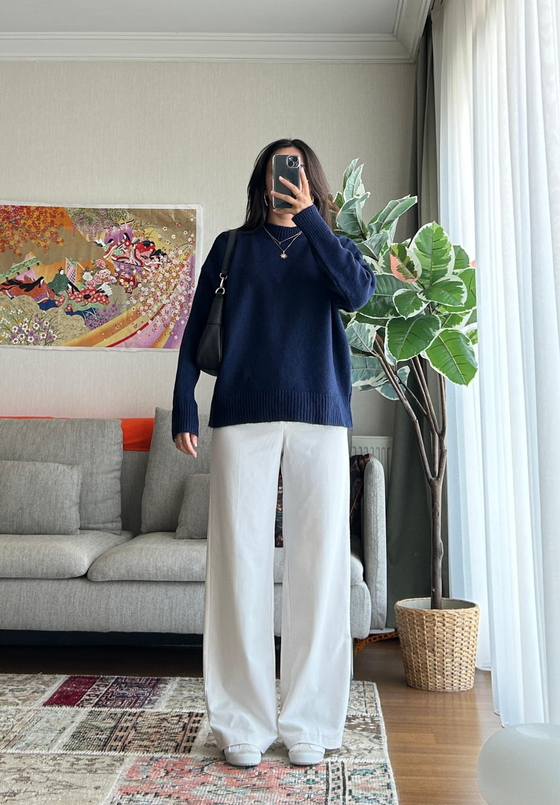 Aisna Pinterest Kazak Lacivert