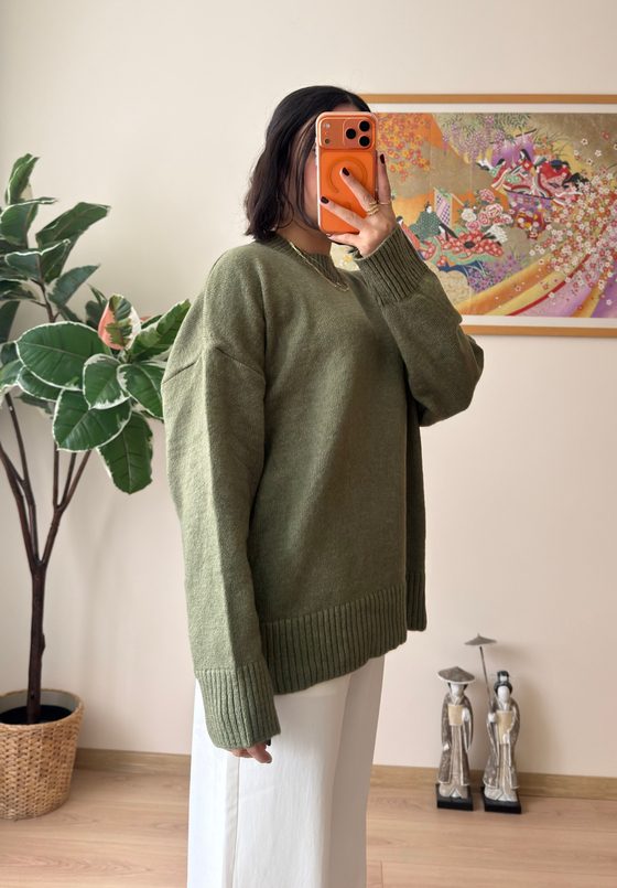 Aisna Pinterest Kazak Soft Yeşil