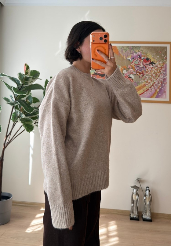 Basic Yumoş Pinterest Kazak Vizon