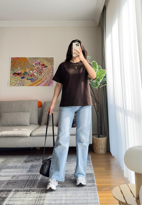 CS Basic T-Shirt Acı Kahve