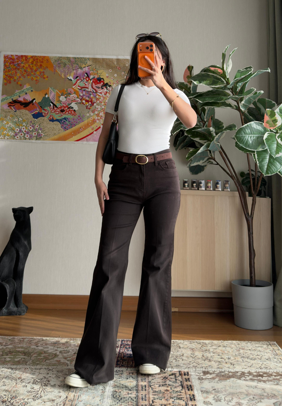 Erin İspanyol Paça Jean
