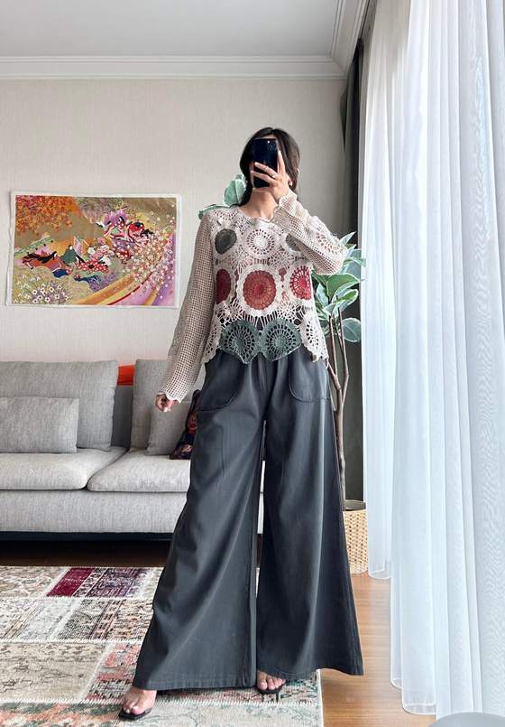 Fumika Örgü Bluz