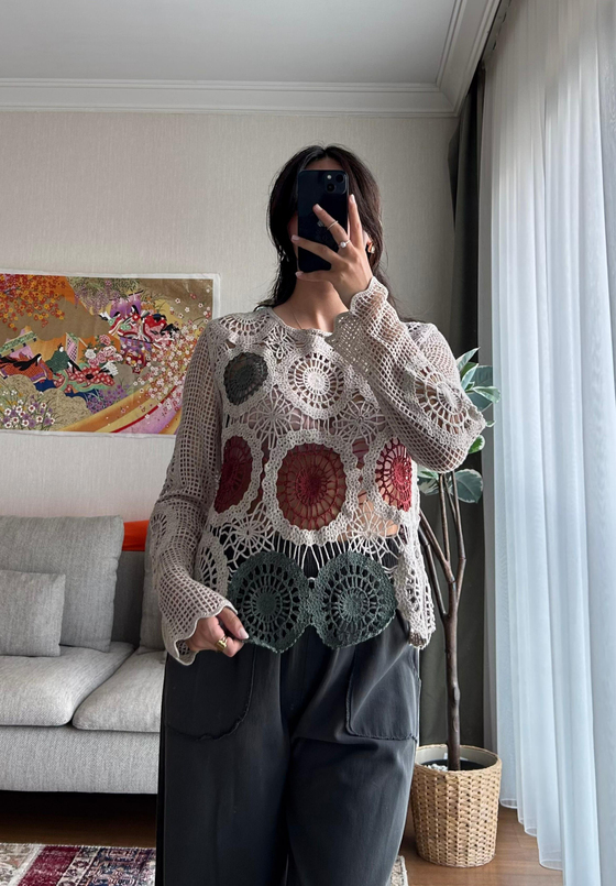 Fumika Örgü Bluz