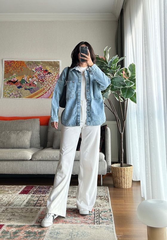 Himura Oversize Kot Ceket 