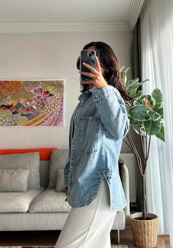 Himura Oversize Kot Ceket 